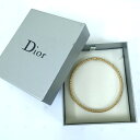 Christian Dior クリスチャンディオール バングル ドイツ製 アクセサリー レディース【中古】Bランク ギフト プレゼント