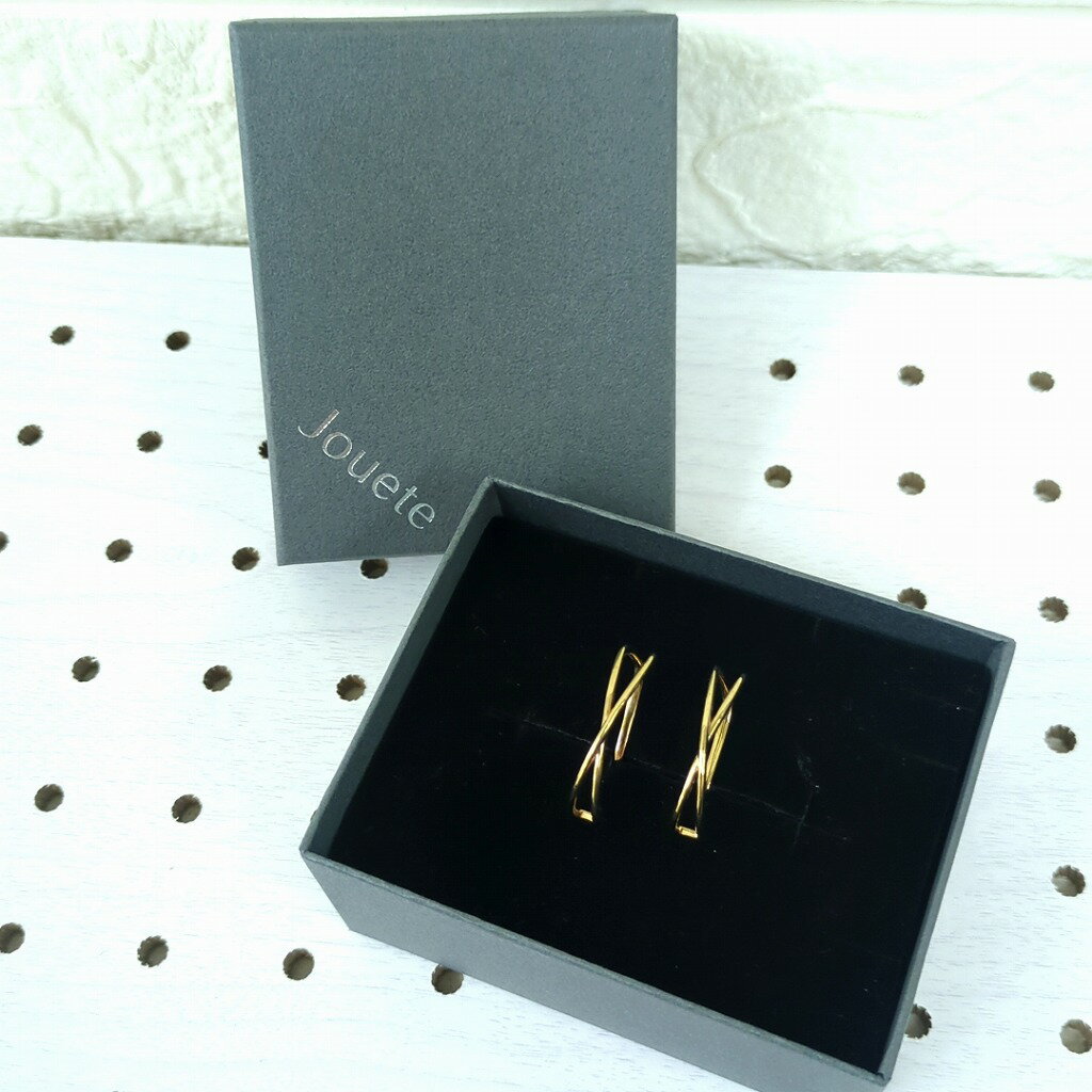 Jouete ジュエッテ シルバー925 イヤーカフ ゴールドカラー アクセサリー レディース【中古】Bランク ギフト プレゼント