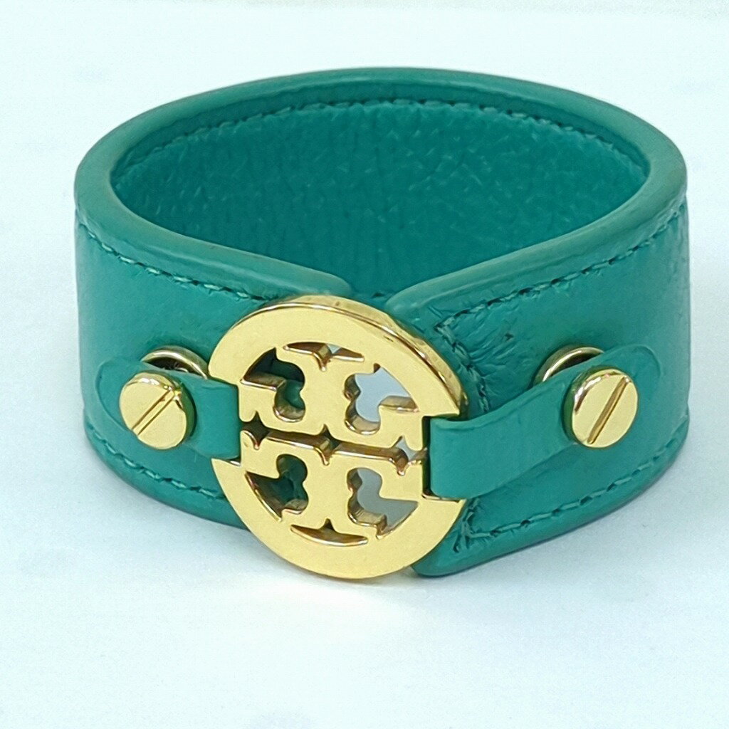 TORY BURCH トーリーバーチ バングル ダブルスナップ カフ ブレスレット アクセサリー レディース【中古】Bランク ギフト プレゼント