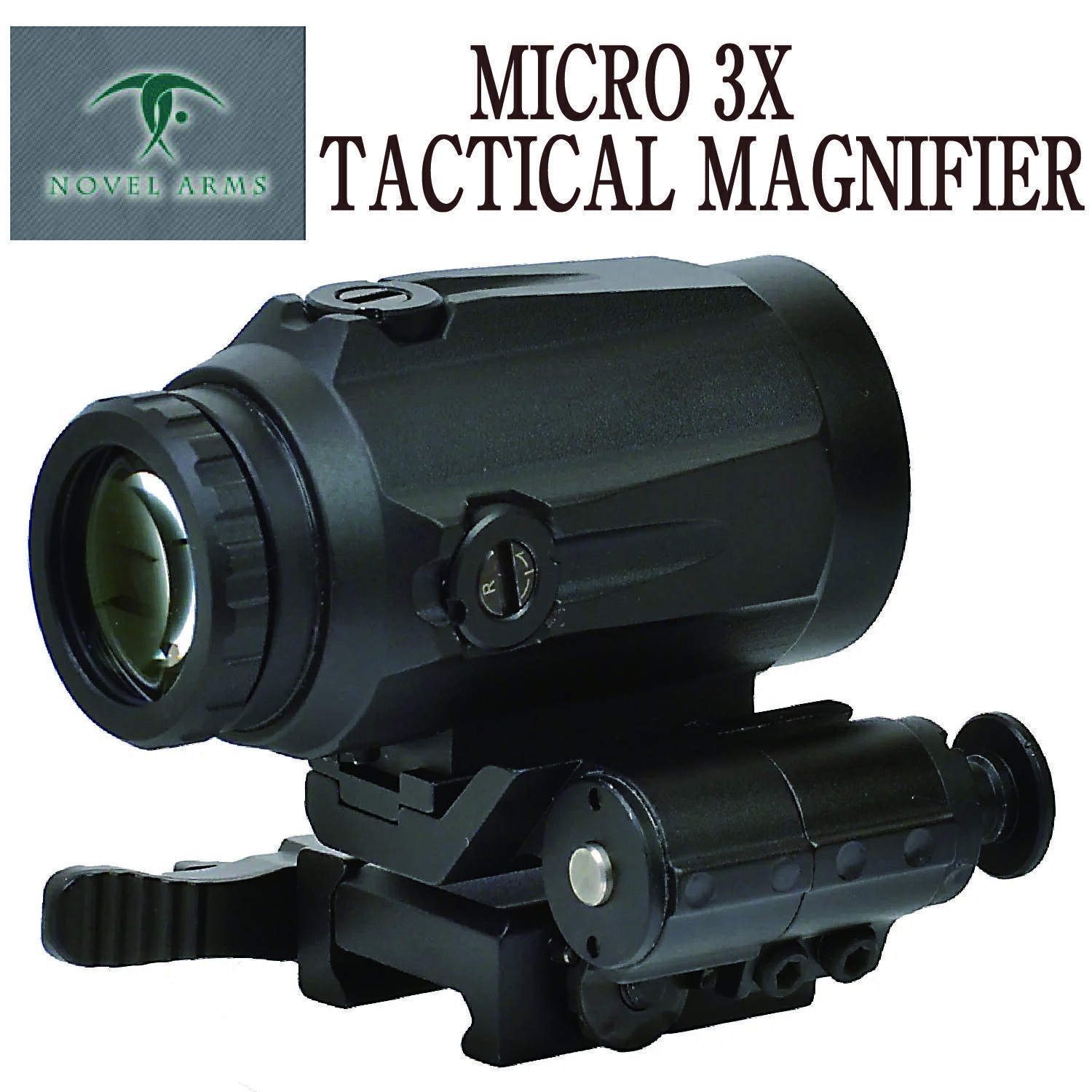 ノーベルアームズ MICRO 3X TACTICAL MAGNIFIER コンパクトマグニファイヤー ...