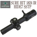 【10%OFF+ポイント10倍対象】ノーベルアームズ SURE HIT 1824IR HIDE7 SSTP Rifle Scope スコープ スナイパー サバゲ...