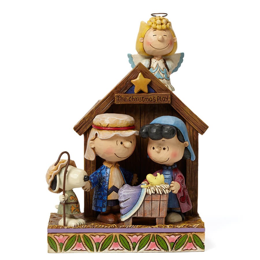 【スーパーSALE割引】 ピーナッツ クリスマス 仮装 ナティビティ 19cm | ピーナッツ グッズ フィギュア 大人向け 人形 置物 彫刻 ジムショア JIM SHORE PEANUTS 正規輸入品のサムネイル