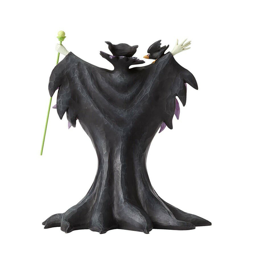 マレフィセント 22.2cm | ディズニー フィギュア 大人向け 人形 置物 ジムショア グッズ Maleficent with Scene ジム・ショア ディズニー トラディションズ トラディション JIM SHORE DISNEY TRADITIONS 正規輸入品
