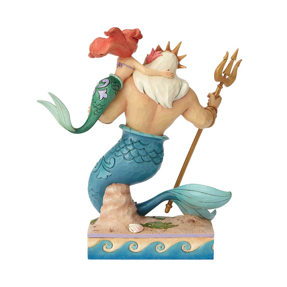 新品本物 アリエル トリトン王 23 5cm リトルマーメイド 人魚姫 Ariel And Triton ジム ショア ディズニー トラディションズ Jim Shore 人気が高い Conditionzero In