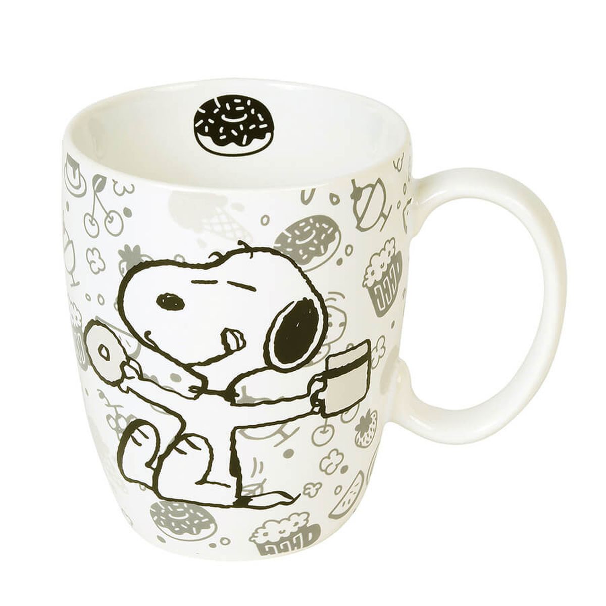 スヌーピー マグカップ コーヒーとドーナツ 10.5cm | キャラクター 雑貨 グッズ アート デザイン 正規輸入品