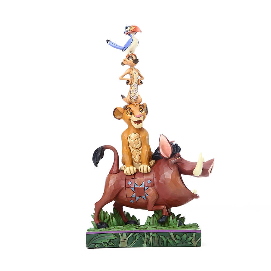 スーパーsale割引 ライオンキング ジムショア キャラクタータワー コレクション 3cm ディズニー フィギュア ディズニー 大人向け 人形 置物 ジムショア グッズ Lion King Stacked Charaters ジム ショア ディズニー トラディションズ Jim Shore Disney Traditions