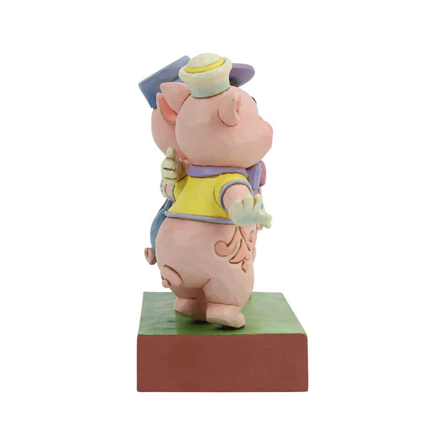 魅了 3匹のこぶた 6 1cm ディズニー フィギュア 大人向け 人形 置物 ジムショア グッズ Three Little Pigs ジム ショア ディズニー トラディションズ Jim Shore Disney Traditions 正規輸入品 全国宅配無料 Indiatribune Com