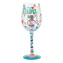 Lolita ワイングラス NURSE THIS 22cm | かわいい おしゃれ ポップ モダン デザイン食器 アート ロリータ・ヤンシー 正規輸入品