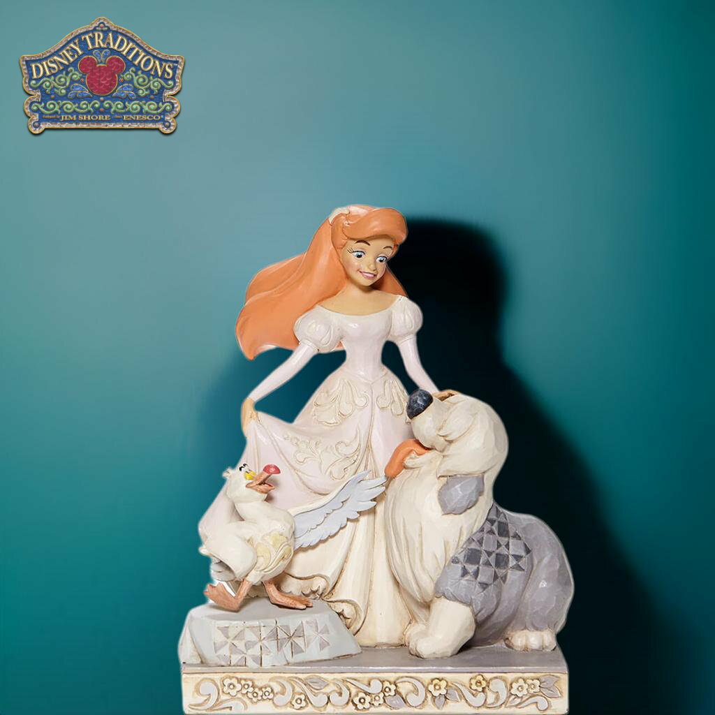 アリエル ホワイトウッドランド 20cm リトルマーメイド | ディズニー グッズ フィギュア 大人向け 人形 置物 彫刻 ジムショア ディズニー トラディションズ トラディション JIM SHORE DISNEY TRADITIONS 正規輸入品のサムネイル