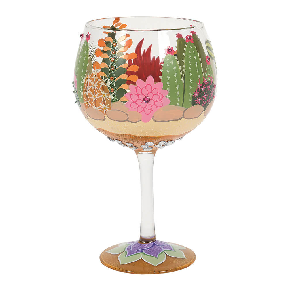 Lolita ワイングラス DESERT TERRARIUM 19.4cm | かわいい おしゃれ ポップ モダン デザイン食器 アート ロリータ・ヤンシー 正規輸入品