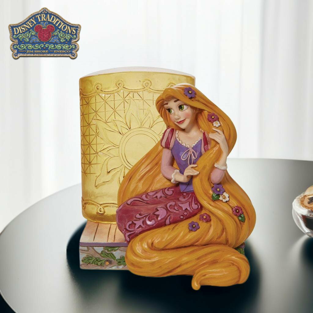 ラプンツェル ランタン 12.9cm 塔の上のラプンツェル | ディズニー グッズ フィギュア 大人向け 人形 置物 彫刻 ジムショア ディズニー トラディションズ トラディション JIM SHORE DISNEY TRADITIONS 正規輸入品のサムネイル