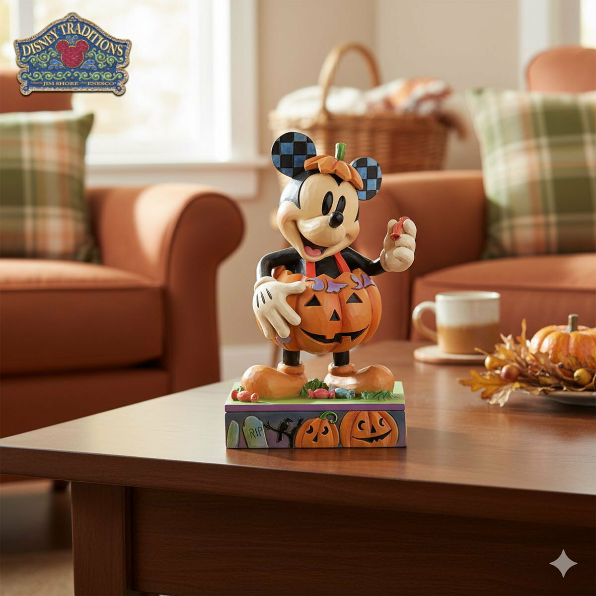 ミッキー パンプキン コスチューム 15.5cm ハロウィン | ディズニー トラディションズ ジム ...
