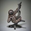 Edge Sloth 幅38.5x奥行22.3x38.7(cm) ナマケモノナマケモノ | エッジ 彫刻 置物 オブジェ フィギュア 動物 大きい リアル アー...
