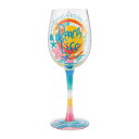 Lolita ワイングラス Beach Life 22.4cm ビーチ・ライフ | かわいい おしゃれ ポップ モダン デザイン食器 アート ロリータ・ヤンシー...
