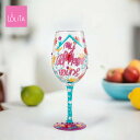 【スーパーSALE割引】 Lolita ワイングラス My At Home 22.9cm おうちでゆっくり | かわいい おしゃれ ポップ モダン デザイン食器 アート ロリータ・ヤンシー 正規輸入品
