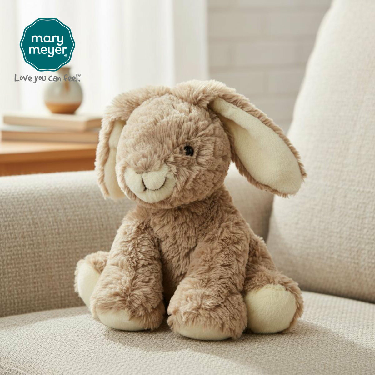【スーパーSALE割引】 メリーマイヤー パティ バンバンバニー 22.2cm ウサギ | ぬいぐるみ ナチュラルカラー 動物 どうぶつ ファーストトイ ベビー 赤ちゃん こども Mary Meyer Putty 正規輸入品