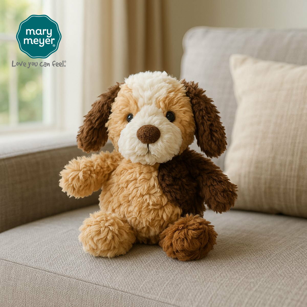 メリーマイヤー パピー パル 15cm | ぬいぐるみ アゲインフレンズ エコ サステナブル リサイクル 動物 どうぶつ ファーストトイ ベビー 赤ちゃん こども Mary Meyer Again Friends 正規輸入品