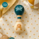 メリーマイヤー ライカ アライグマ&バニー ウッドラトル 14.5cm ウサギ | Leika 知育 玩具 ベビー 赤ちゃん 用品 かわいい ファーストトイ モ...