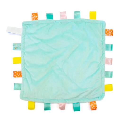 メリーマイヤー タギーズ コンフィブランケット カラーブロック 30cm | 毛布 タオル ベビー 赤ちゃん 0歳 用品 安全 Mary Meyer 正規輸入品