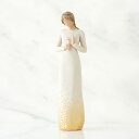ウィローツリー彫像 Vigil - 守り手 26cm 大人の女性 | おしゃれ 置物 彫刻 人形 インテリア スーザン・ローディ 正規輸入品