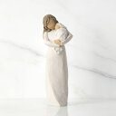 ウィローツリー 彫像 Sanctuary - 庇護 17cm 幼子 2人組 親子 | おしゃれ 置物 彫刻 人形 インテリア スーザン・ローディ 正規輸入品
