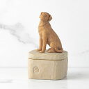 ウィローツリー形見箱 Love My Dog(golden) - 私の愛犬 幅7.6x奥行7.3x13.6(cm) いぬ | おしゃれ 置物 彫刻 人形 インテリア スーザン・ローディ 正規輸入品