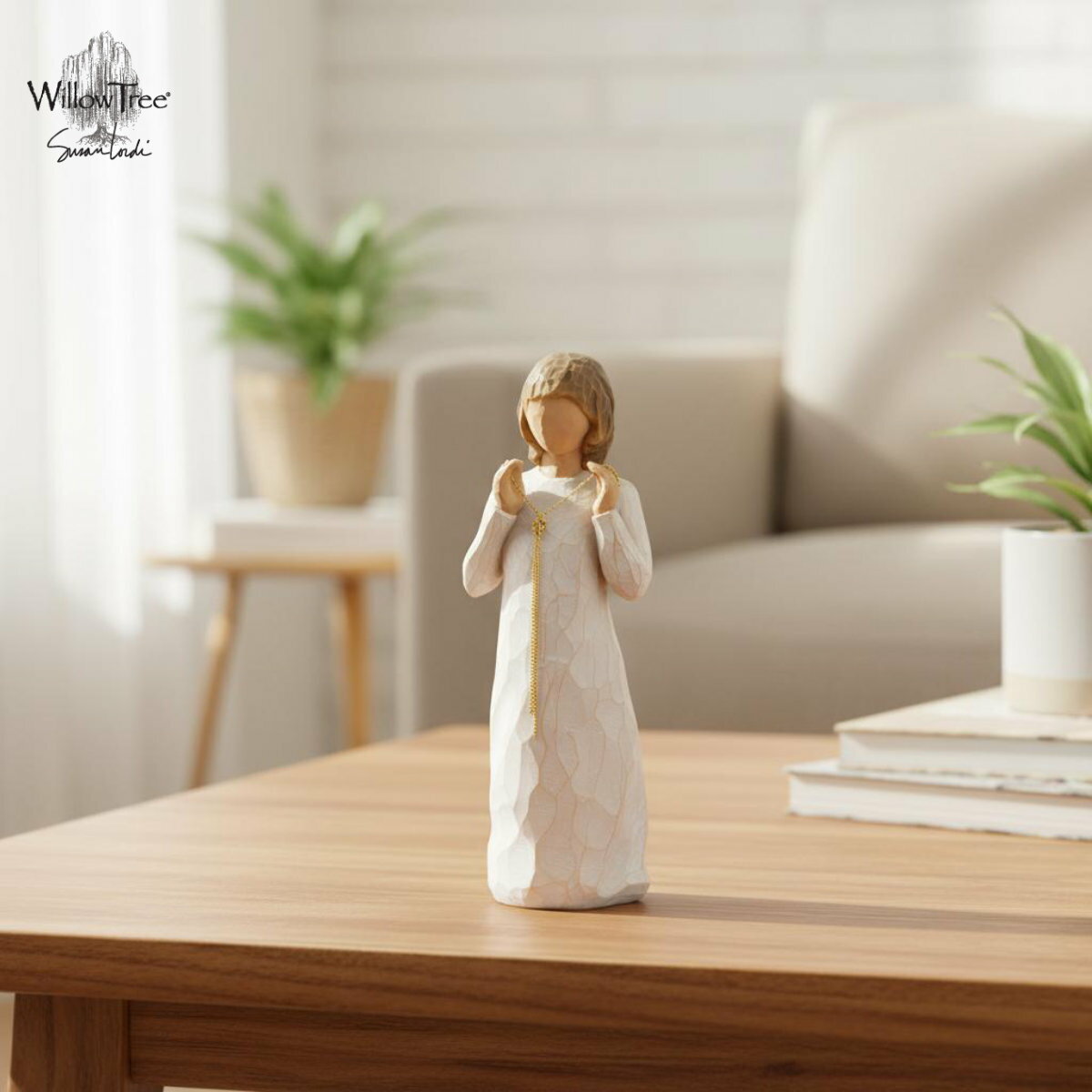 ウィローツリー彫像 Truly Golden - 黄金の絆 13cm その他 少女 | おしゃれ 置物 彫刻 人形 インテリア スーザン・ローディ 正規輸入品