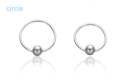 【5個セット】サークル型ボディピアス(18G / 16G / 14G / 12G)選べる15種類 ステンレスピアス ボディーピアス 金属アレルギー対応 まとめ買...