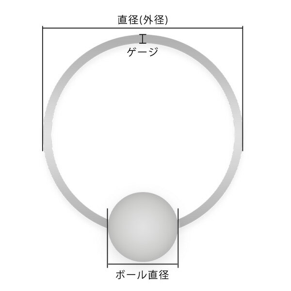 【5個セット】サークル型ボディピアス（18G / 16G / 14G / 12G）選べる15種類 ステンレスピアス ボディーピアス 金属アレルギー対応 まとめ買い シンプル シルバーカラー 銀色 軟骨 ファーストピアス セカンドピアス ヘリックス 片耳 両耳 業販