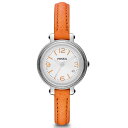 フォッシル 【送料無料】FOSSIL　(フォッシル) HEATHER　ヘザー ES3305 / オレンジ / 専用BOX付き / レディース腕時計　ブランド　クリスマス　プレゼント　お祝い　記念品　ギフト　おしゃれ