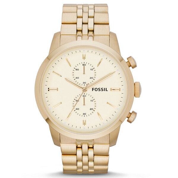 フォッシル 【送料無料】FOSSIL (フォッシル) Townsman タウンズマン FS4856 / 専用BOX付き/ 腕時計　ゴールド　ギフト　おしゃれ　ブランド　クリスマス　プレゼント　お祝い　記念品　ギフト　おしゃれ