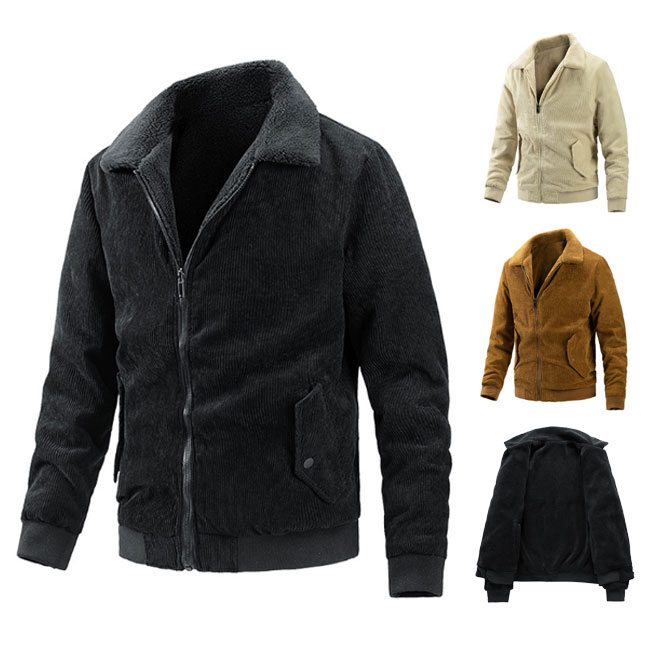 コーデュロイジャケットメンズ裏ボア...