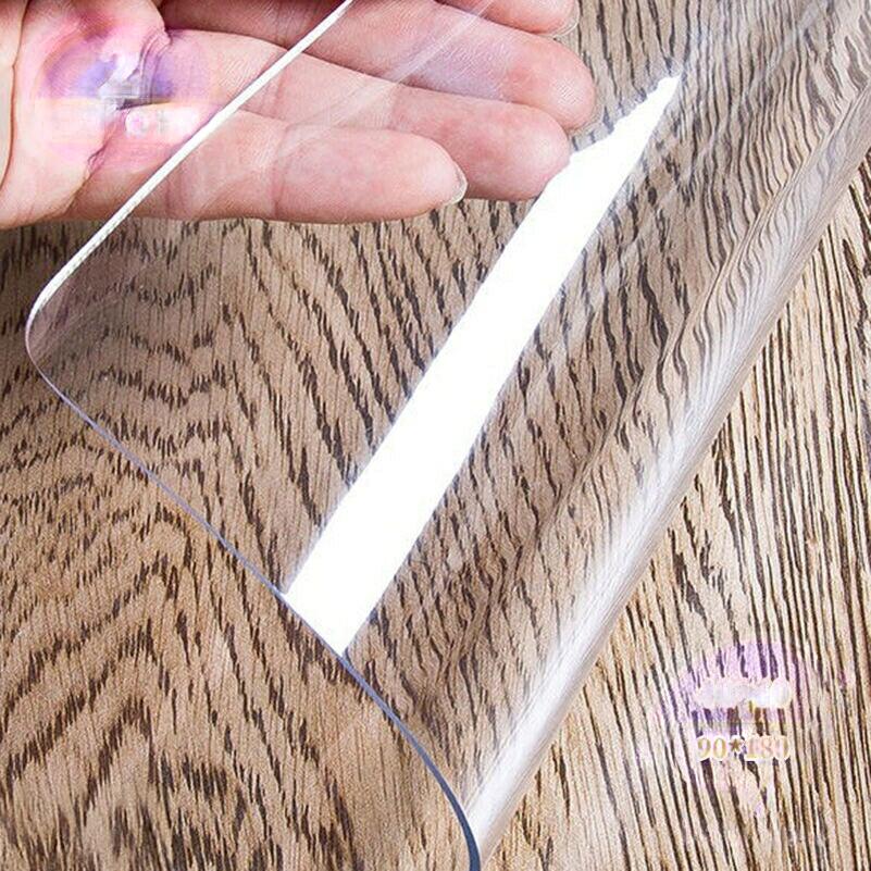 透明 テーブルクロス テーブルマット PVC素材 ビニール 厚さ3mm テーブルカバー 汚れ防止 撥水加工 耐熱 定型処理 抗菌 防臭 デスクマット 切り売り 長方形 正方形 学習机 マウス対応 透明ビニールマット shop-livesil