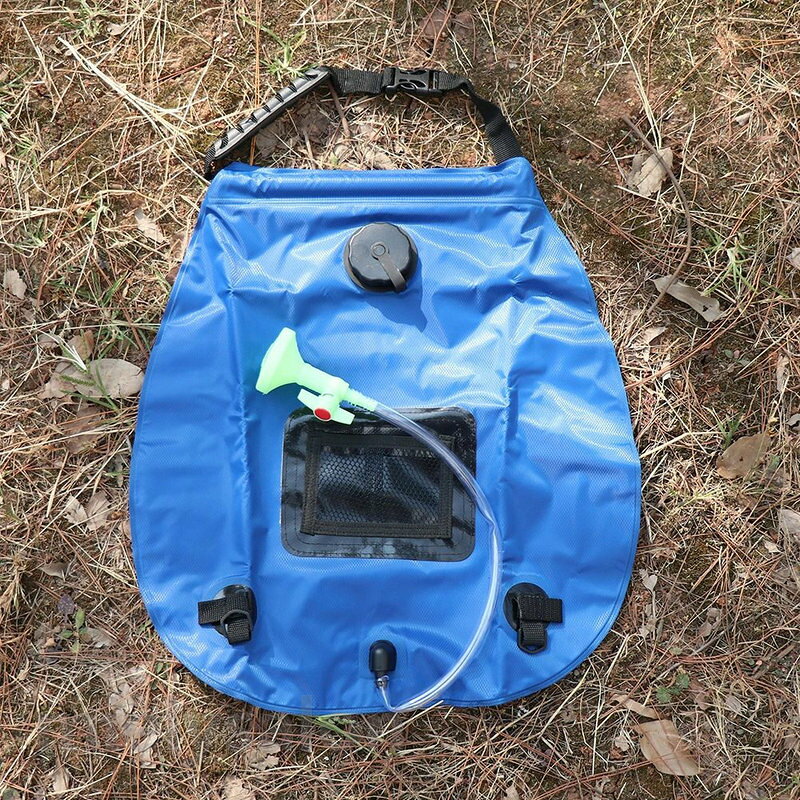 送料無料 大容量 防災 20L 登山 電源不要 簡易シャワー ウォータータンク 収納袋付き 水温計付き 野外 吊り下げ コンパクト 災害時 ポータブルシャワー キャンプ バッグ型 BBQ 手洗い 釣り アウトドア用品 win01-10028392 MUKU楽天市場店 サンプル画像3