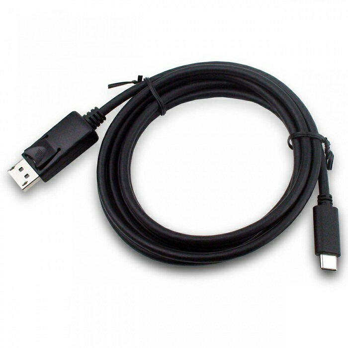 4999【ネコポス送料込】WT-CBCDP2-BK USB3.1 TYPE-C(オス) TO Display Port(オス) PC用変換ケーブル 2m 4K・2K【簡易パッケージ】