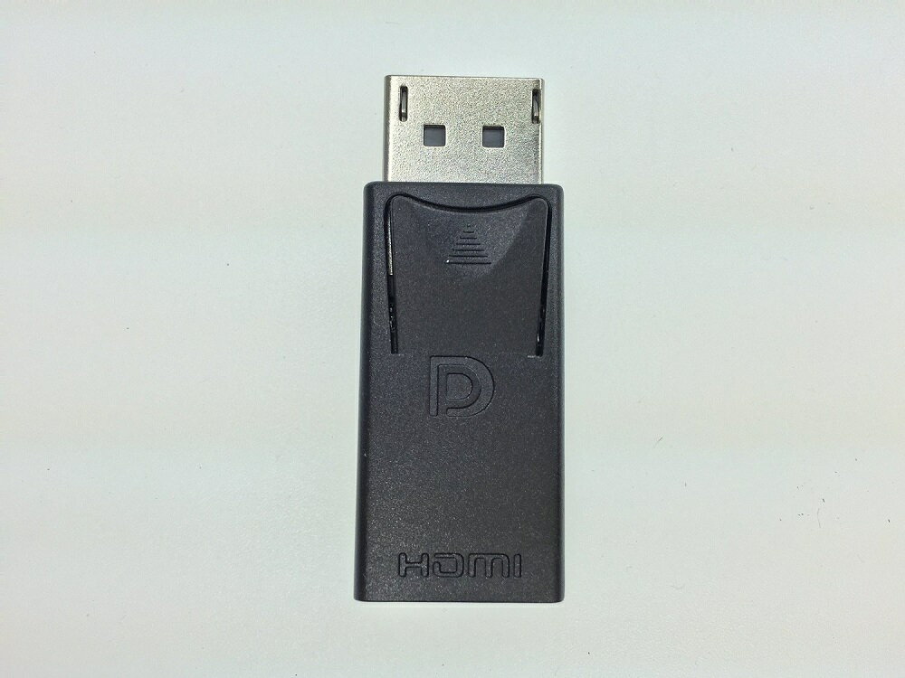 3781　Winten WT-CDH01-BK　DisplayPort → HDMI 変換コネクタ displayport hdmi ディスプレイポート(オス) → HDMI(メス)変換 アダプタ【バルク品】【ネコポス対応】