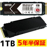 M.2 SSD 1TB M.2 2280 PCIe Gen4x4 NVMe 5ǯȾݾ ¨в ̵ ҡȥդ WT44PRO-SSD-1TB PS5ưǧѤ ߥ ® 3D NANDեå ̼ M Key ܸѥå  ݾڽդ m2 ¢SSD 6139