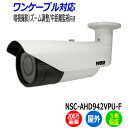 NSS 防犯カメラ NSC-AHD942VPU-F 屋外 ワンケーブル 200万画素 業務用 監視カメラ 防水 暗視 赤外線 AHD アパート マンション オフィス 店舗 会社 【送料無料】