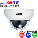 防犯カメラ 監視カメラ 屋内 ドーム型 NSS NSC-AHD930 NSC-AHD930-F 100万画素 200万画素 業務用 AHDドームカメラ アパート マンション ビル 会社 店舗 自宅