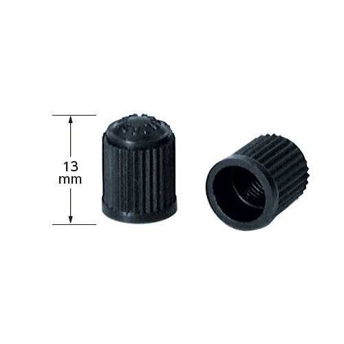 TR-413 ゴムバルブキャップ 黒 100個入