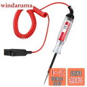 ledmomo 車用 デジタル 検電テスター 回路電圧テスター 3V - 48V LCDオートテスター 電圧テスター 診断ツール 自動車用 作業用 家庭用 長持ち 品質保証