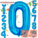 Sekat 数字 バルーン 40インチ ブルー ナンバーバルーン 誕生日 風船 バースデー 飾り アルミ風船 ハッピーバースデー 結婚式パーティー 記念日 ウェ...