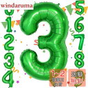 Sekat 数字 バルーン 40インチ グリーン ナンバーバルーン 誕生日 風船 バースデー 飾り アルミ風船 ハッピーバースデー 結婚式パーティー 記念日 ウ...