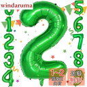 Sekat 数字 バルーン 40インチ グリーン ナンバーバルーン 誕生日 風船 バースデー 飾り アルミ風船 ハッピーバースデー 結婚式パーティー 記念日 ウ...