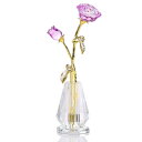 Kertari 誕生日 プレゼント 女性 人気 k9 クリスタル バラ花 枯れない花 薔薇 造花 インテリア ギフト 結婚祝 記念日 母の日 ホワイトデー クリ...