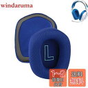イヤーパッド For Logitech G733/G335/G435 に対応 交換 用 ヘッドホンパッド 防止音漏れ防止 1組 なんしつ 高密度フォームRuiMi (メッシュファブリック/ブルー)