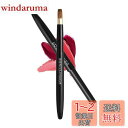 【送料無料】ROWNYEON リップブラシ 平筆 リップ筆 スライド式 メイクブラシ リップ用 化粧ブラシ 化粧筆 高級繊維毛 伸縮可能 持ち運び 便利 使いやすい 柔らかい 肌に優しい 初心者に ギフト (黒色)