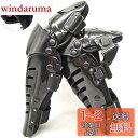 ZSADZS バイク用 膝プロテクター 耐衝撃構造 バイクプロテクター ひざすねプロテクター ニープロテクター ガード バイク用防具 左右セット (ブラック)