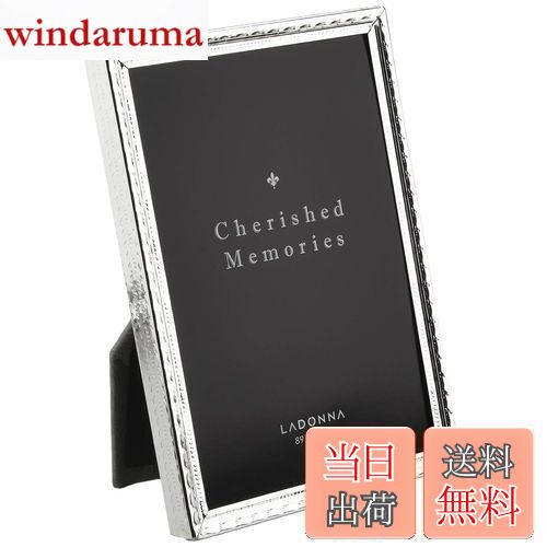 【送料無料】LADONNA ラドンナ リビング フォトフレーム シルバー L判 SK12-L-SV