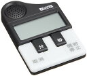 タニタ 勉強 学習 タイマー マグネット付き メロディー お知らせ ブラック TD-382 BK